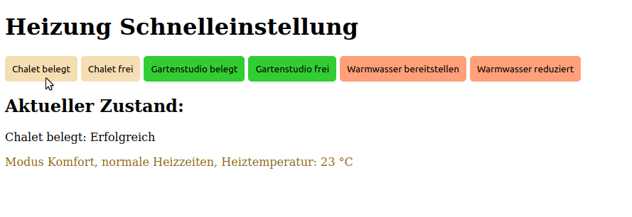 Buttons und Zustände